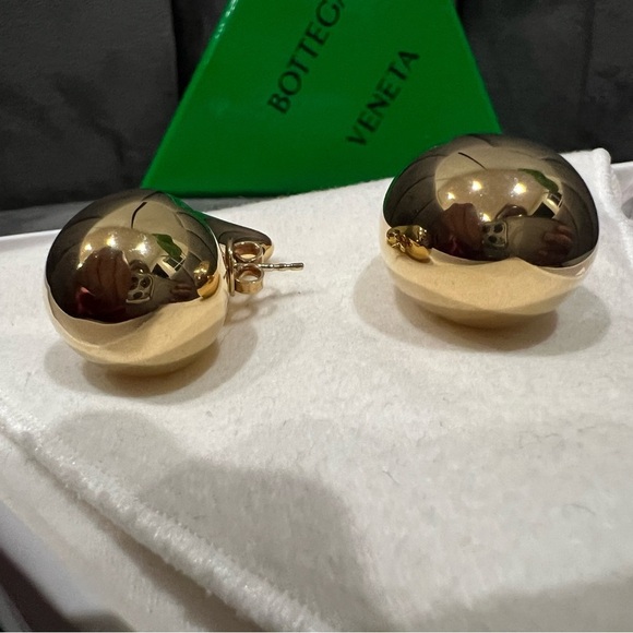 Bottega Veneta Drop earrings gold plated - Picture 9 of 11
